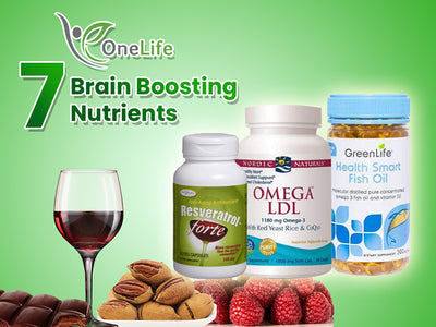 7 Brain Boosting Nutrients to Improve Your Mental Wellness