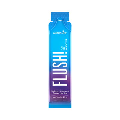 FLUSH!: Relieves Hangover & Guards Your Liver
