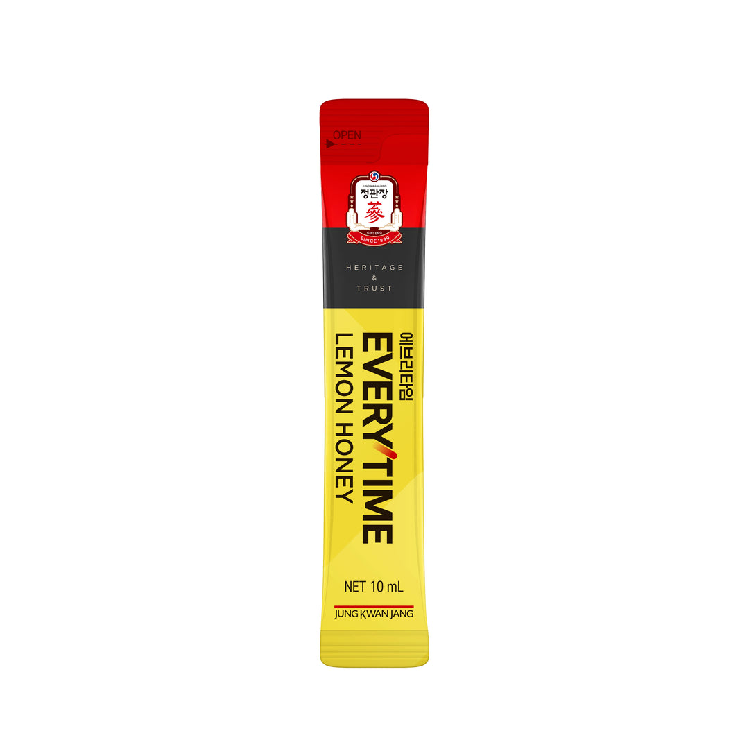 Korean Red Ginseng Everytime V - Lemon Honey Flavour 10ml (30 sticks)