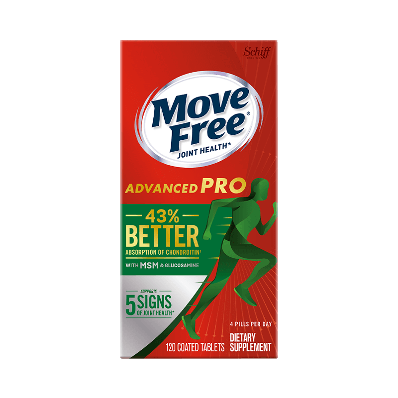 Move Free Advanced PRO with Hi-Absorption Chondroitin and Glucosamine ...