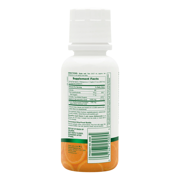 Liquid Vitamin C 1000mg Liquid (236ml) Travel Size
