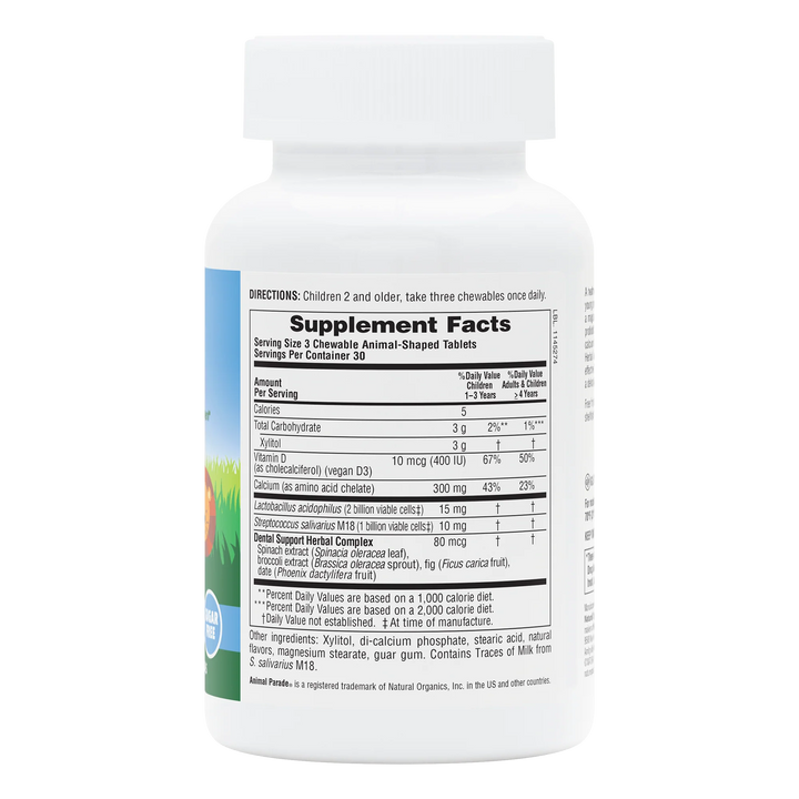 Animal Parade Tooth Fairy Children’s Chewables