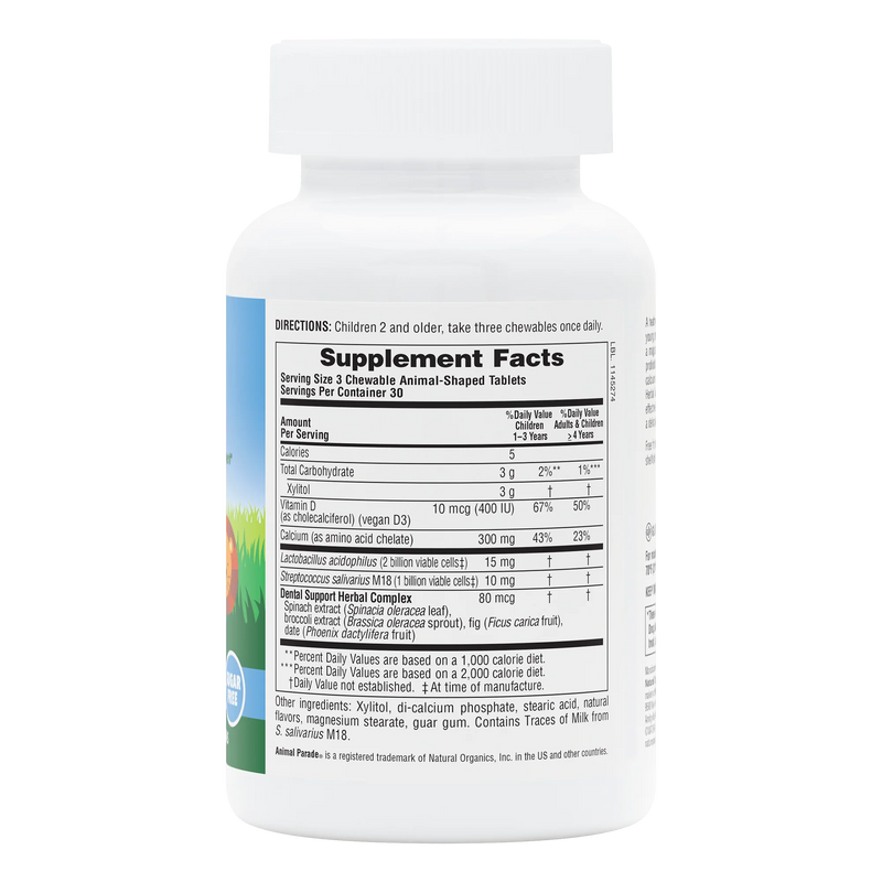 Animal Parade Tooth Fairy Children’s Chewables – Onelife Singapore