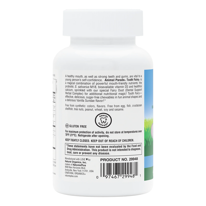 Animal Parade Tooth Fairy Children’s Chewables