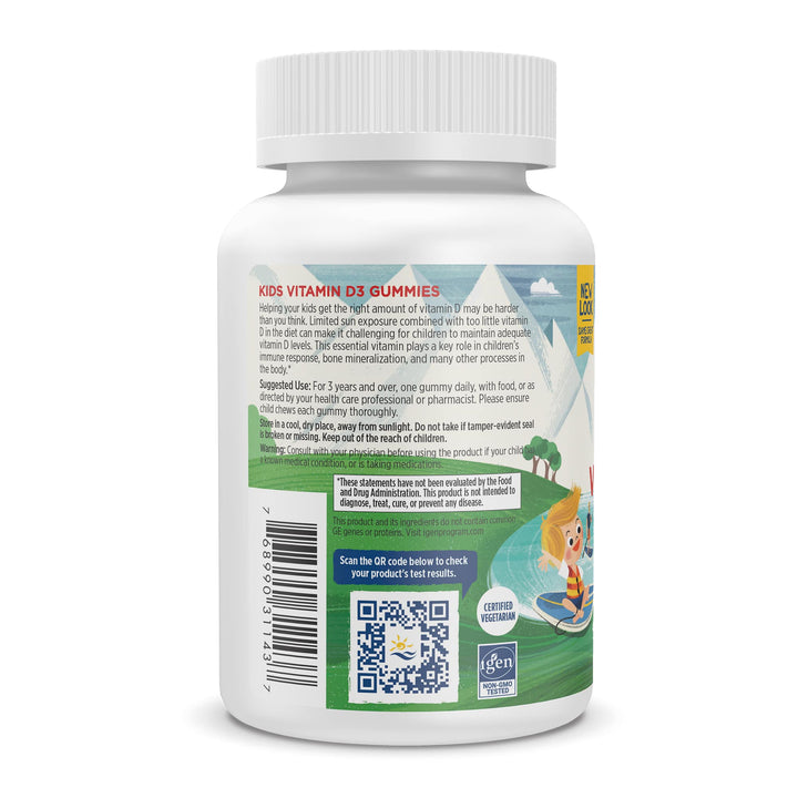 Vitamin D3 Gummies Kids (Watermelon Splash)