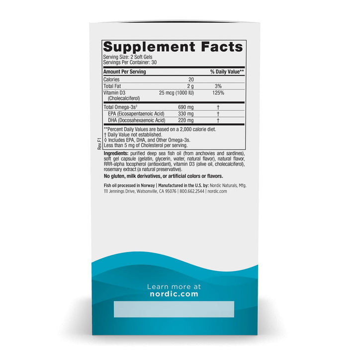 Omega-3D (Omega-3 + Vitamin D3)