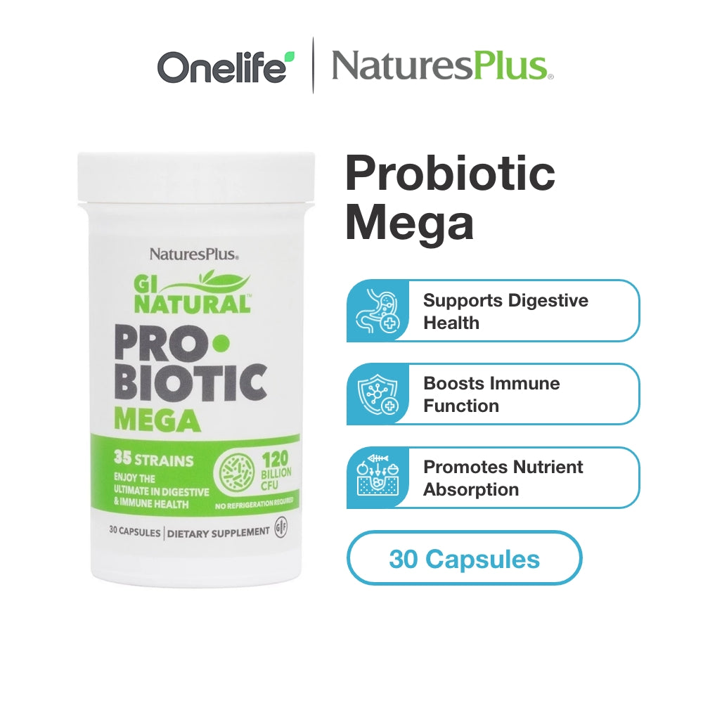 GI Natural Probiotic Mega 120B | 30 capsules