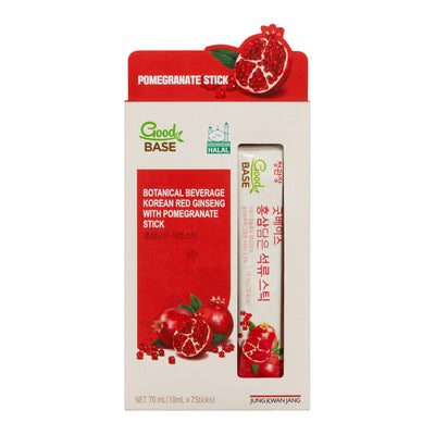 GoodBase Ginseng w Pomegranate 10ml (7 sticks or 30 sticks)