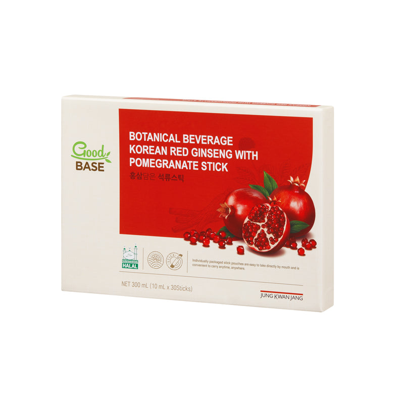 GoodBase Ginseng w Pomegranate 10ml (7 sticks or 30 sticks)