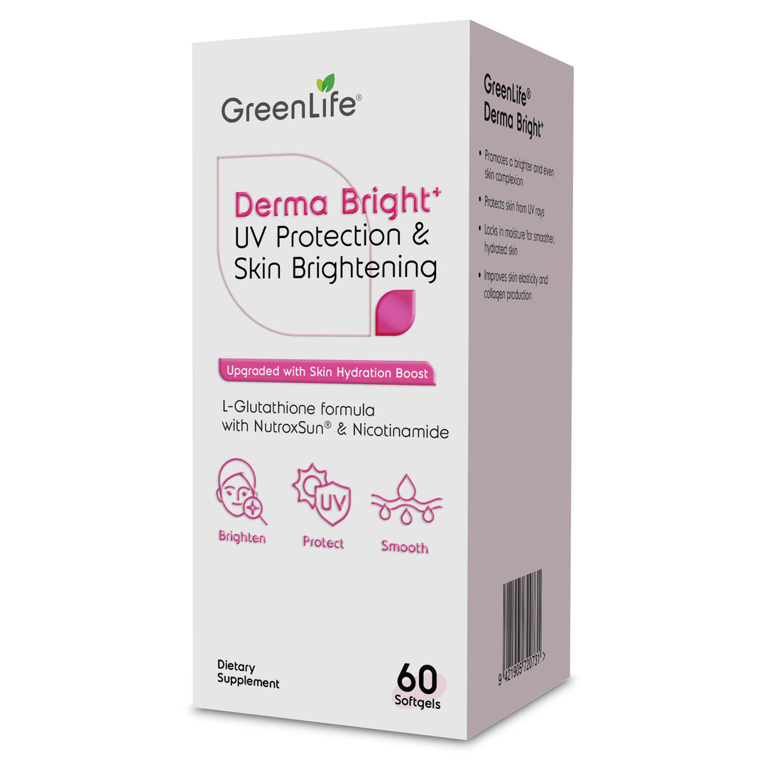 Derma Bright⁺ UV Protection & Skin Brightening 60 Softgel – Onelife Singapore Derma Bright⁺ UV Protection & Skin Brightening 60 Softgel – Onelife Singapore
