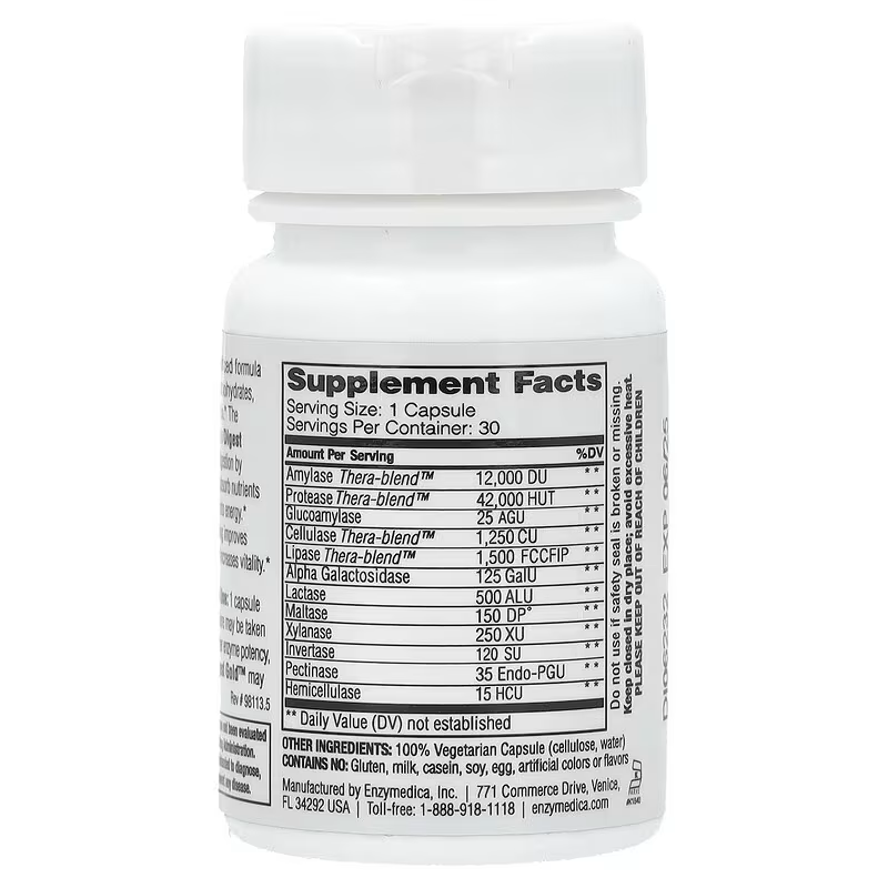 Enzymedica Digest 30 capsules