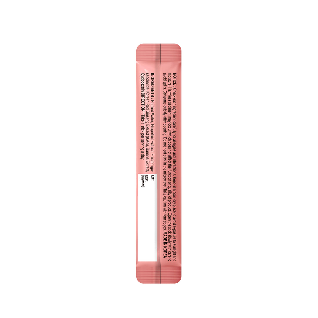 Korean Red Ginseng Everytime V - Grapefruit Flavour 10ml x 14 sticks