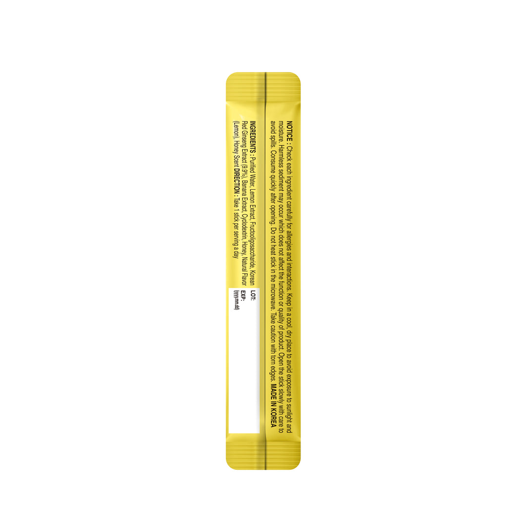 Korean Red Ginseng Everytime V - Lemon Honey Flavour 10ml (14 sticks)