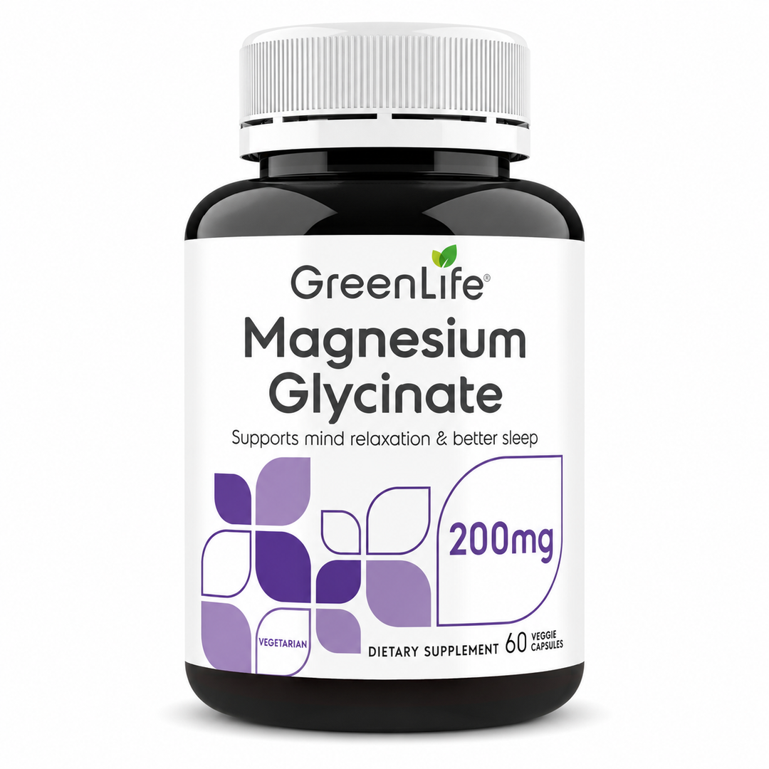 Magnesium Glycinate 200mg | 60 Capsule