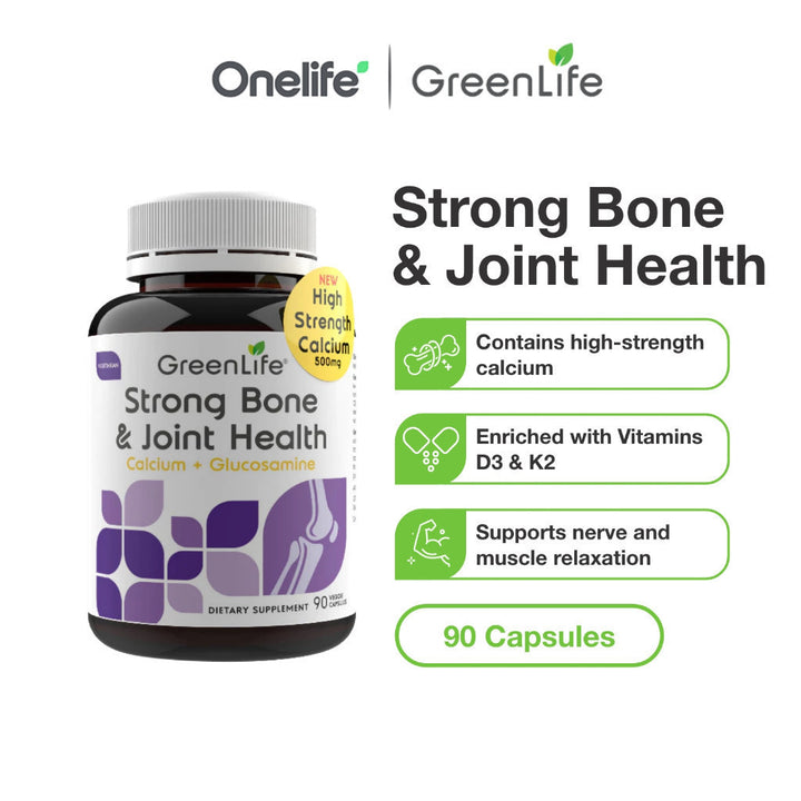 Strong Bone &amp; Joint Health (Calcium &amp; Glucosamine)