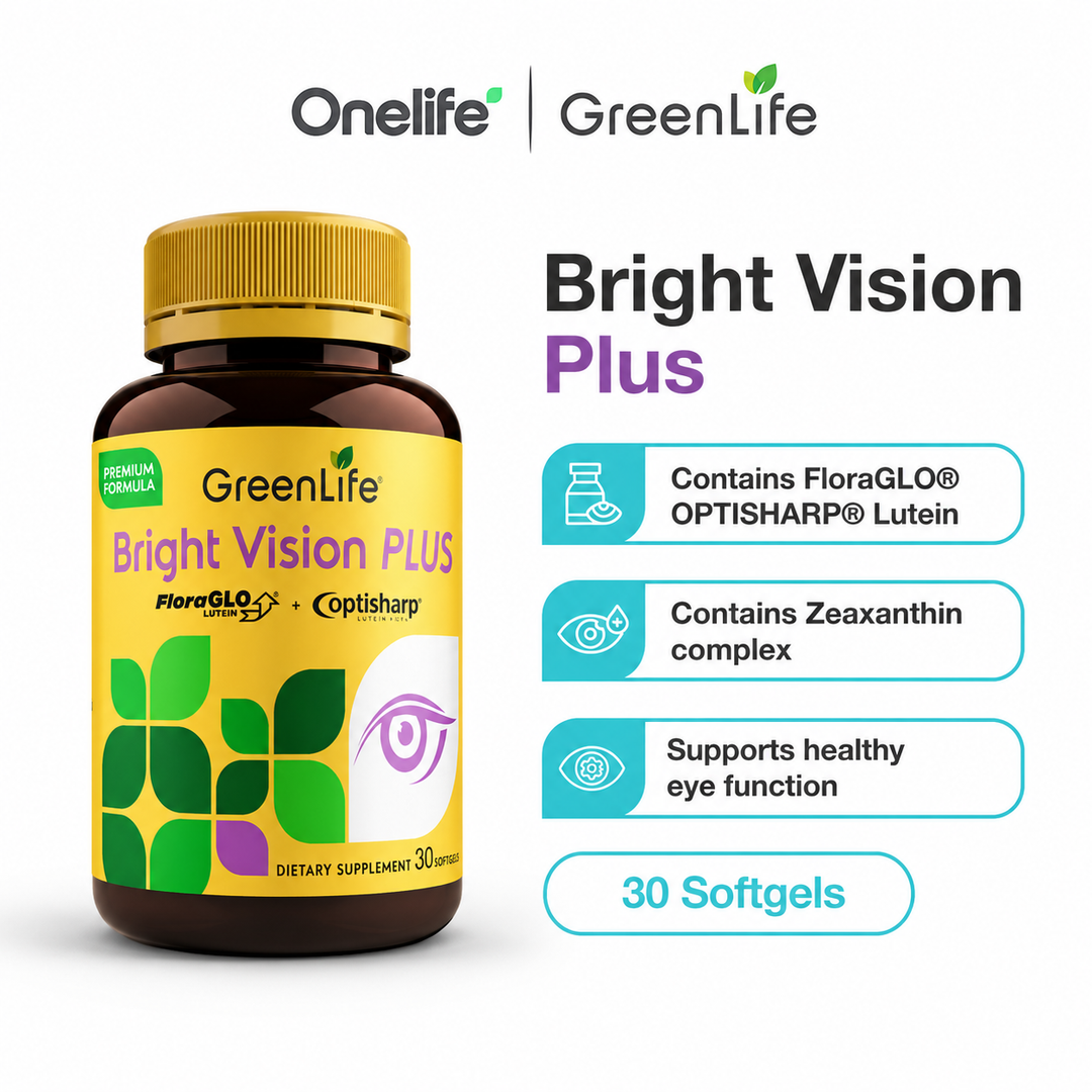 Bright Vision Plus 25mg Lutein - 30 soft gels