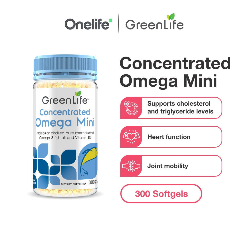 Concentrated Omega Mini 300 mini softgels