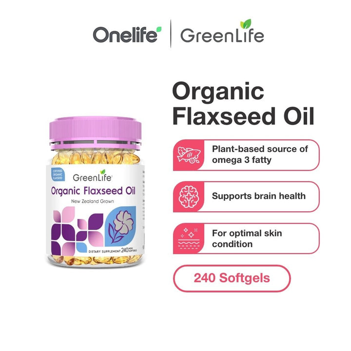 Organic Flaxseed Oil