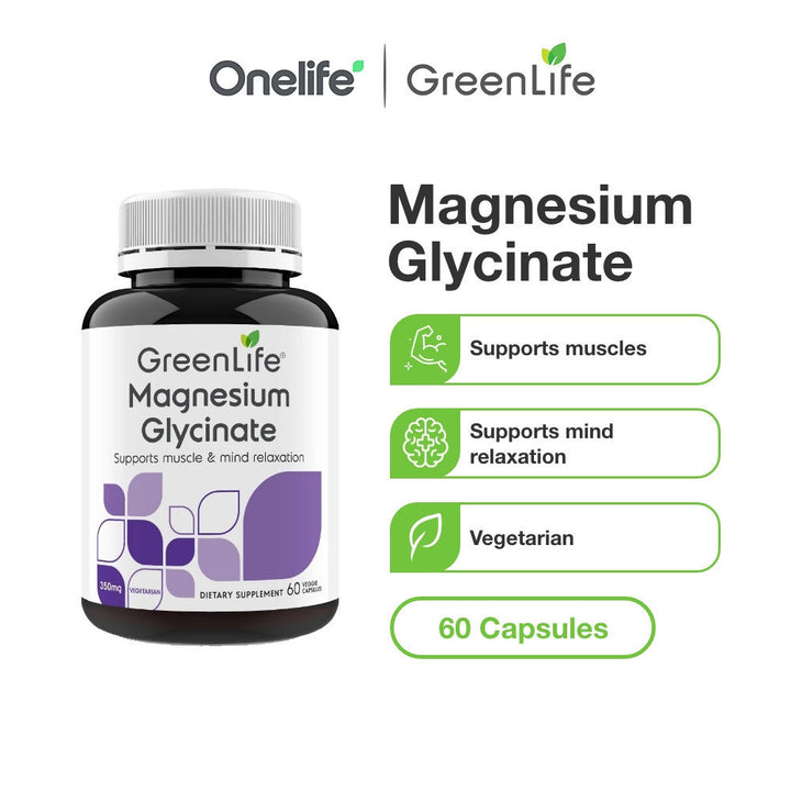 Magnesium Glycinate | 60 Capsule