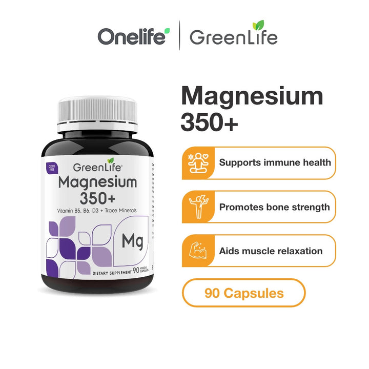 Magnesium 350+ | 90 capsules