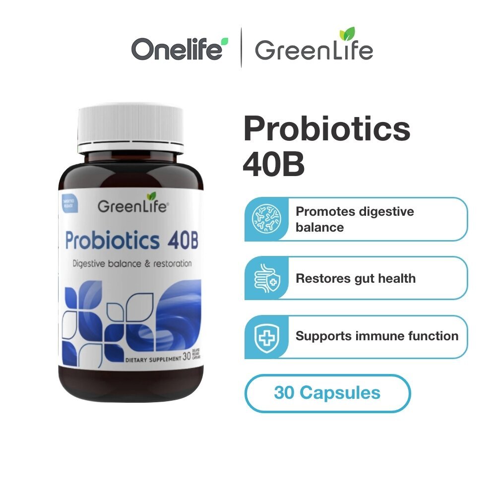 Probiotics 40B (30 delayed release capsules)
