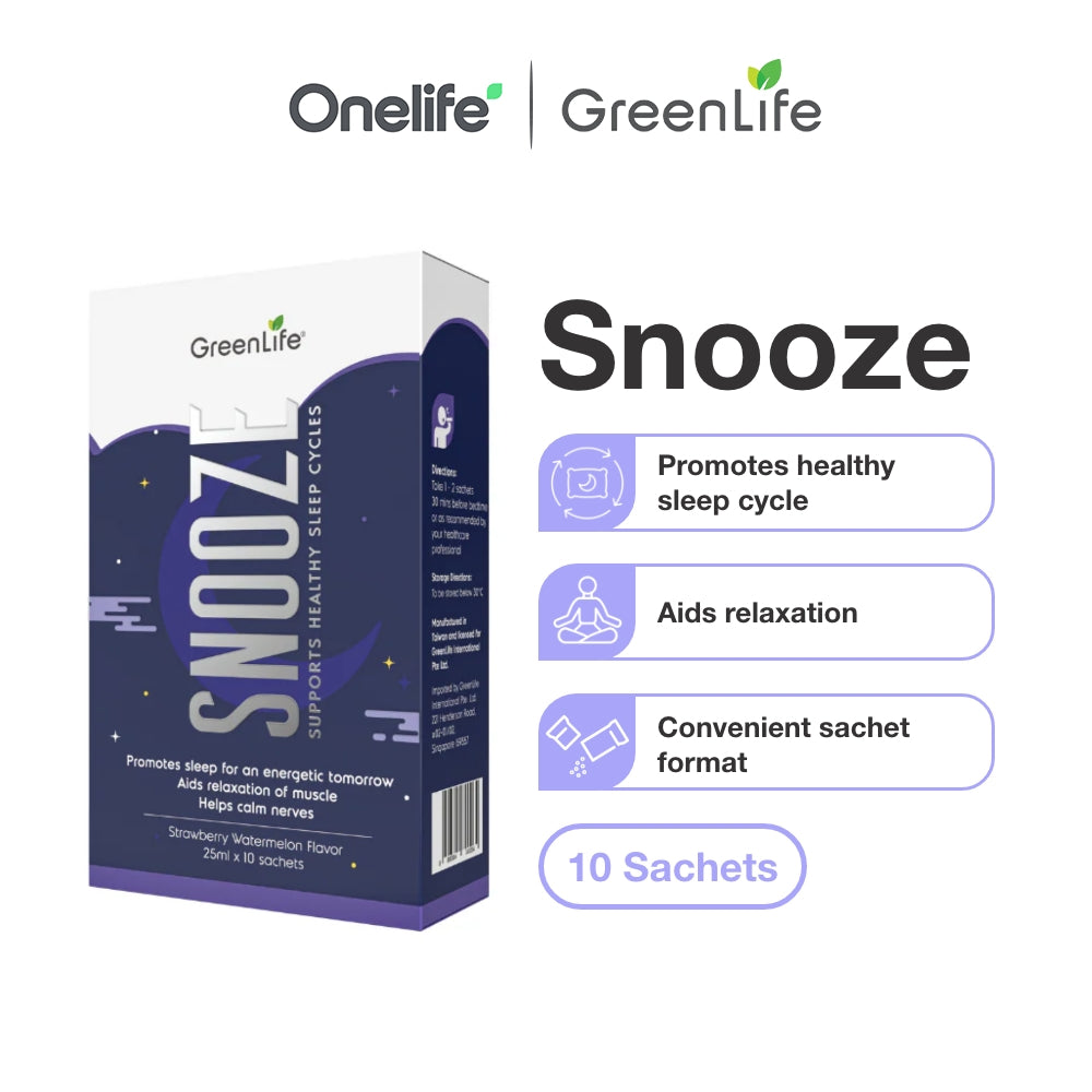 Snooze 10 sachets - Support Healthy Sleep Cycle