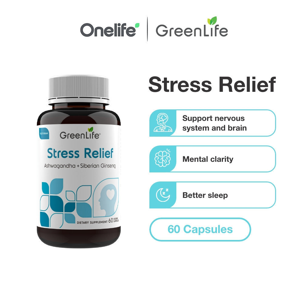 Stress Relief | Ashwagandha + Siberian Ginseng