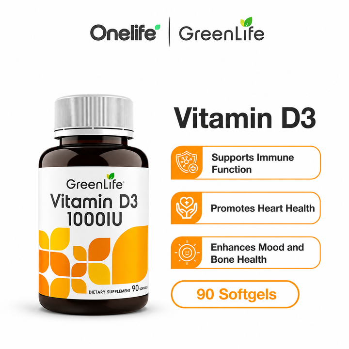 Vitamin D3 1000IU - 90 soft gels