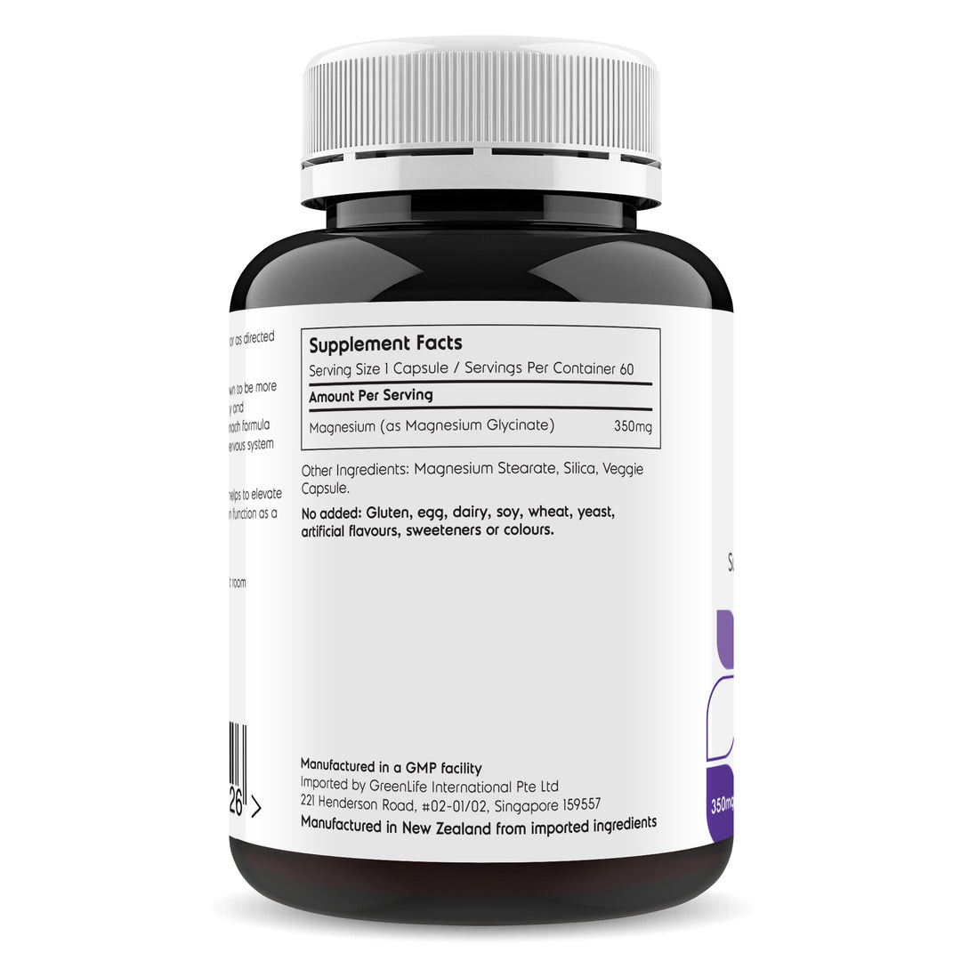 Magnesium Glycinate | 60 Capsule