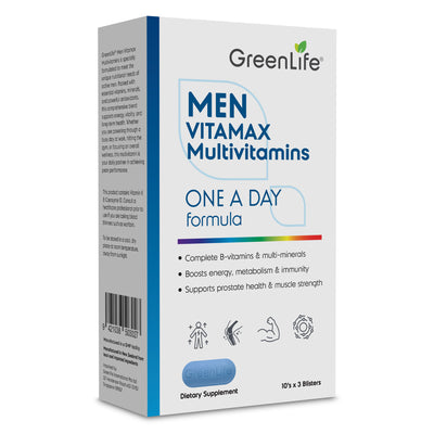 Vitamax Men Multivitamins 30 or 60 Tablets
