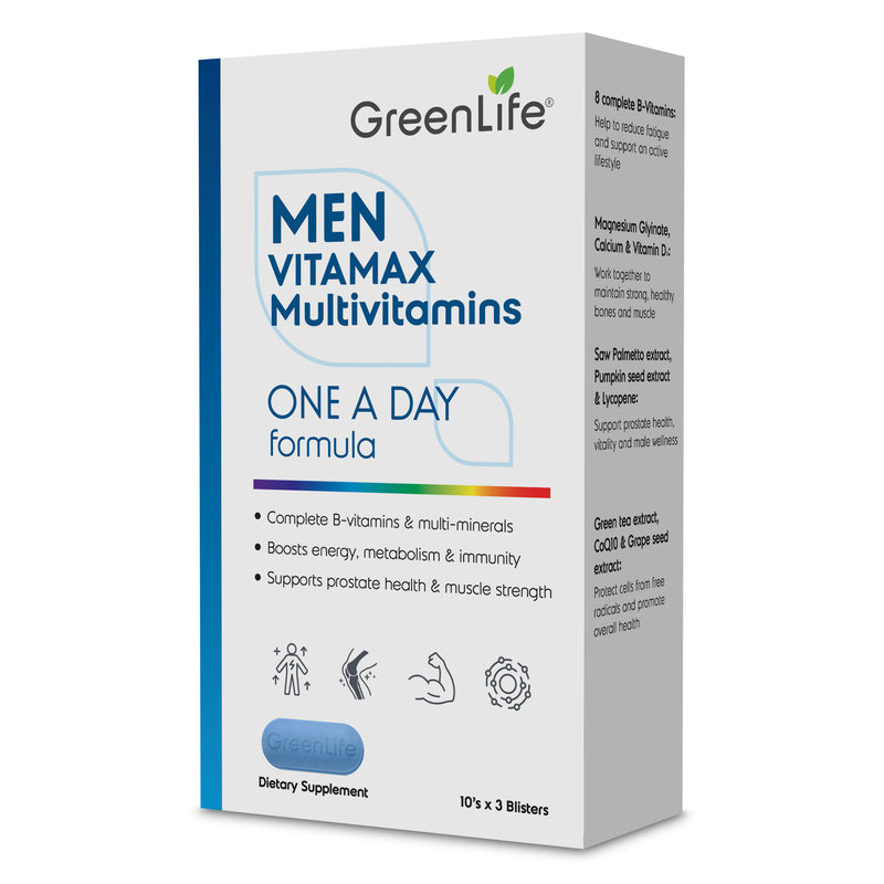 Vitamax Men Multivitamins 30 or 60 Tablets