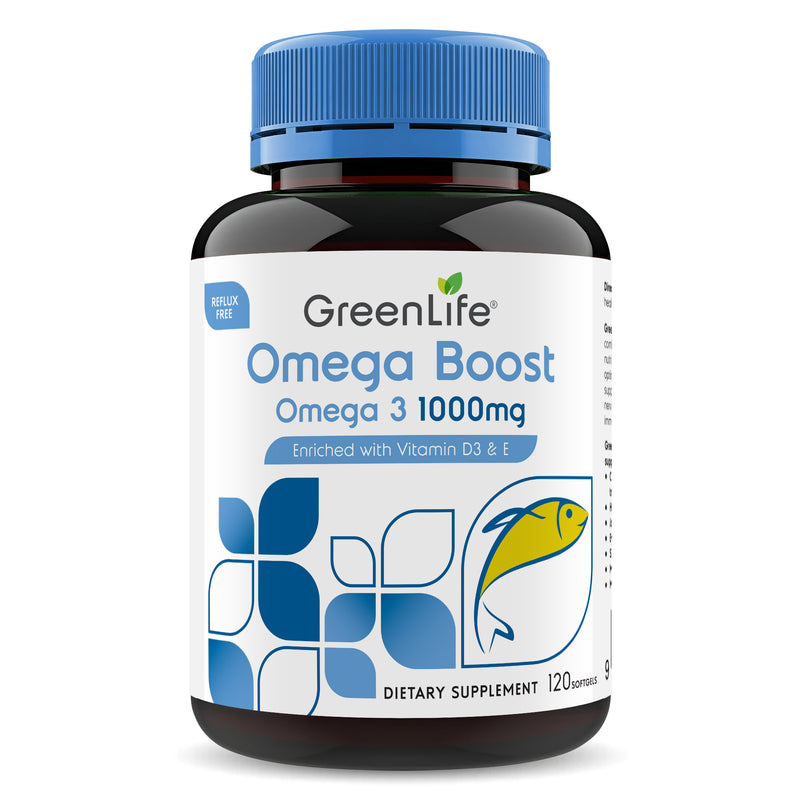 Omega Boost | Omega 3 1000mg 120 softgels