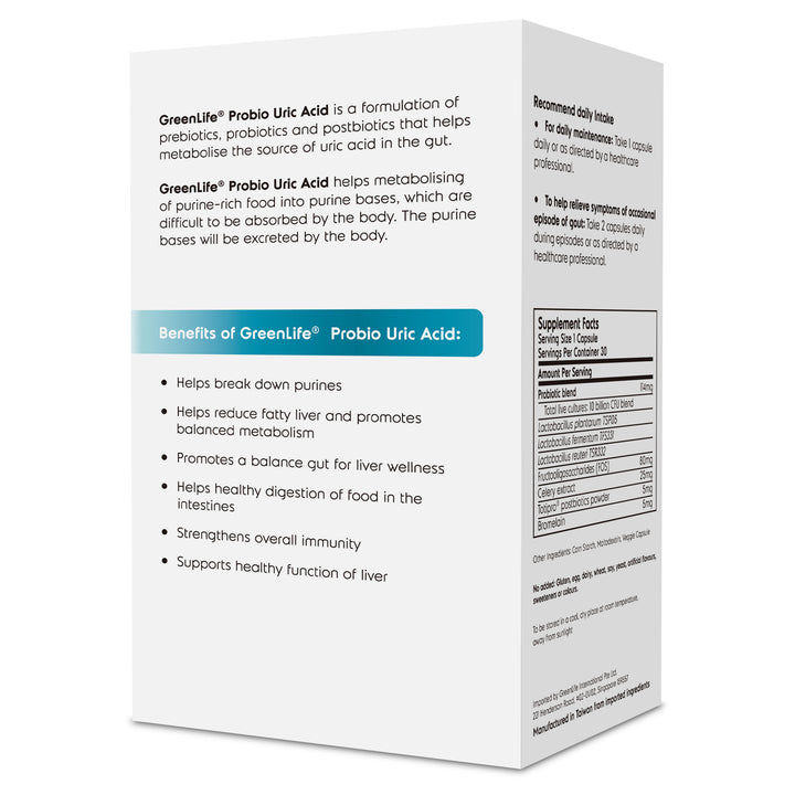 Probio Uric Acid - 30 capsules