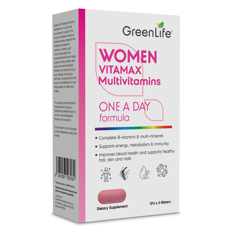 Vitamax Women Multivitamins 30 or 60 Tablets