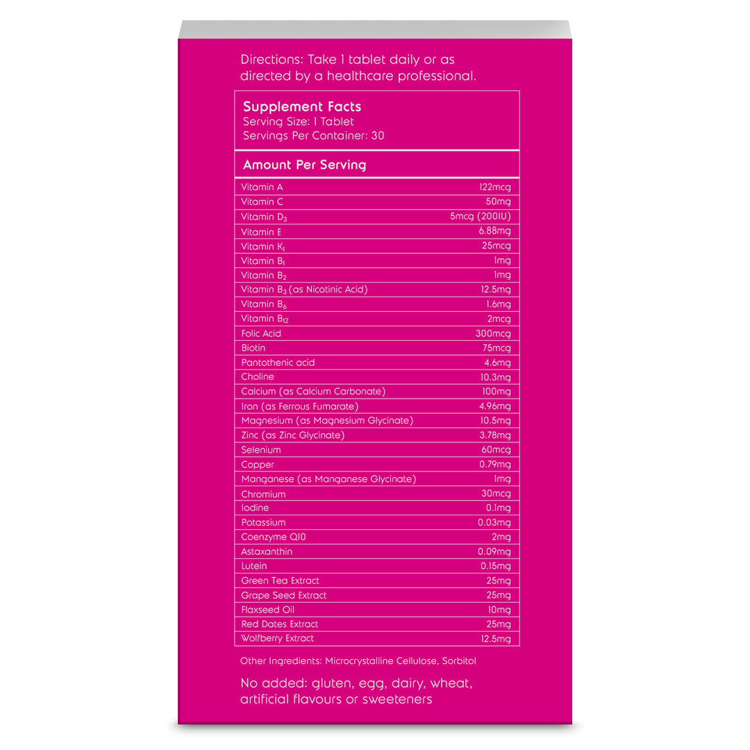 Vitamax Women Multivitamins 30 or 60 Tablets