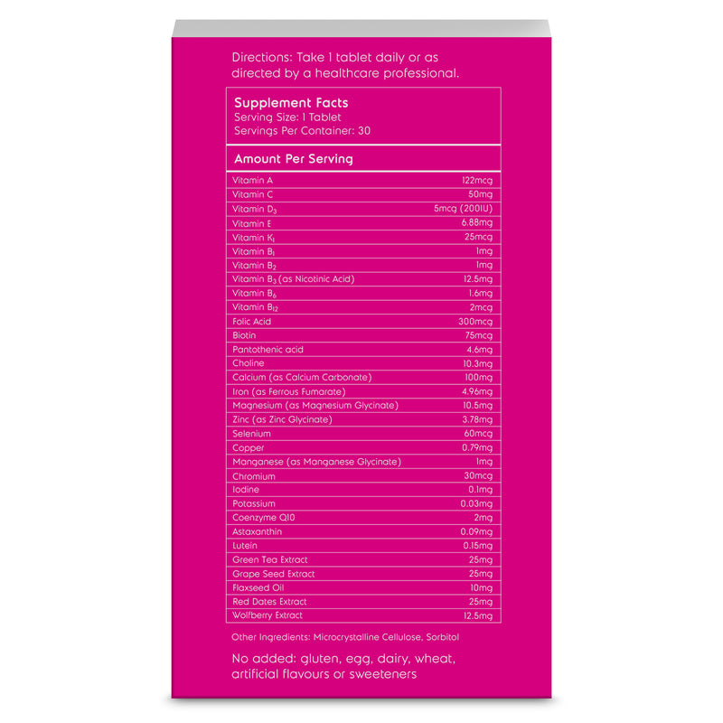 Vitamax Women Multivitamins 30 or 60 Tablets