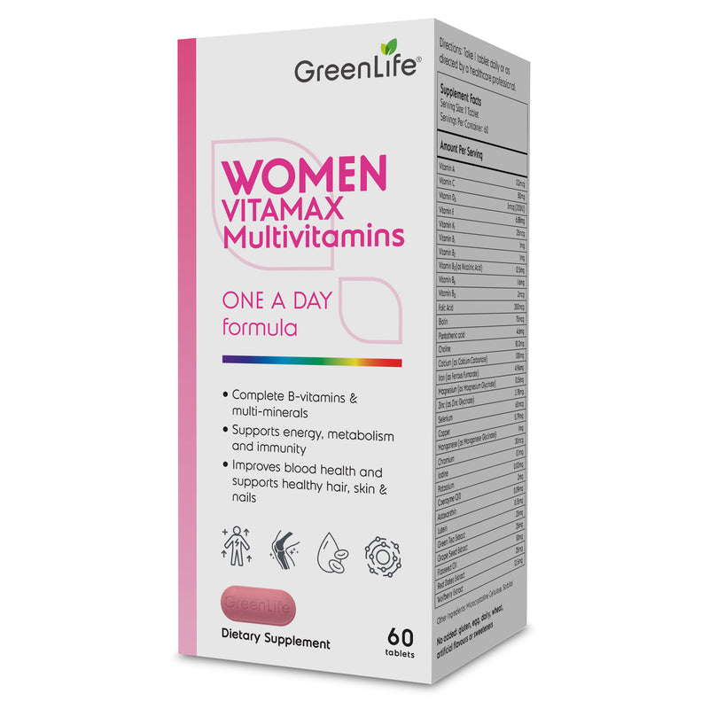 Vitamax Women Multivitamins 30 or 60 Tablets