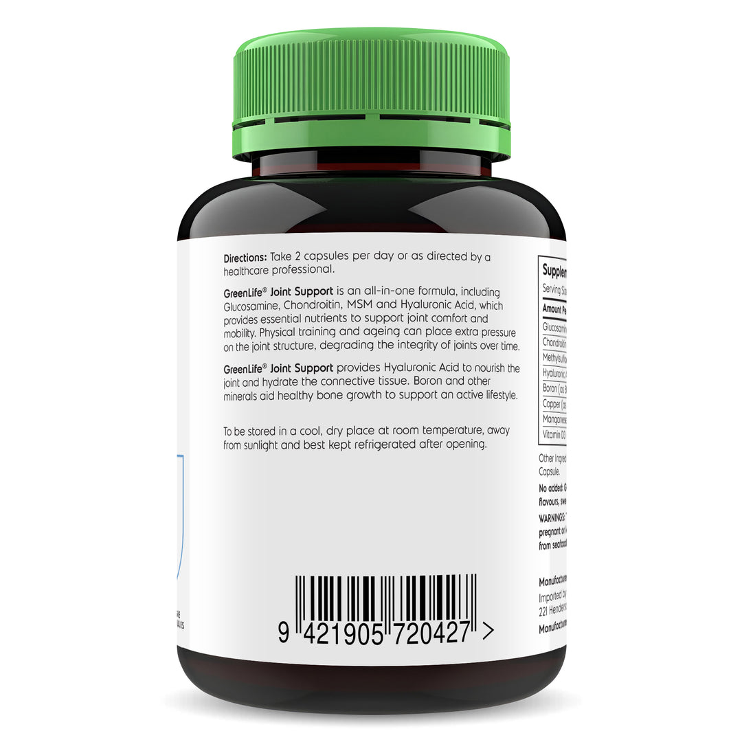Joint Support (Glucosamine + Chondroitin + MSM + Hyaluronic Acid &amp; Boron)
