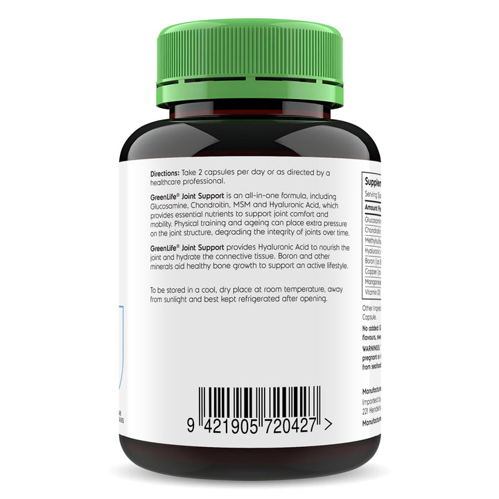 Joint Support (Glucosamine + Chondroitin + MSM + Hyaluronic Acid &amp; Boron)