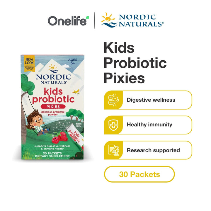 Nordic Naturals Kids Probiotic Quick Melt Powder 3 Billion CFU