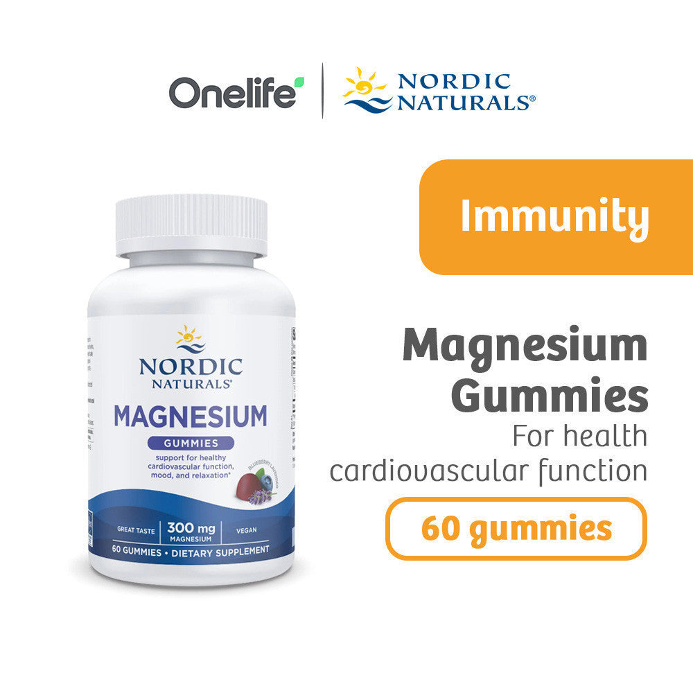 Magnesium 300mg - 60 Gummies