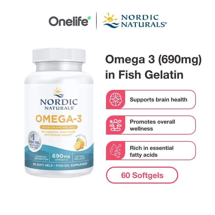 Omega-3 in Fish Gelatin