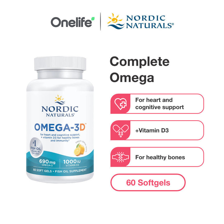 Omega-3D (Omega-3 + Vitamin D3)