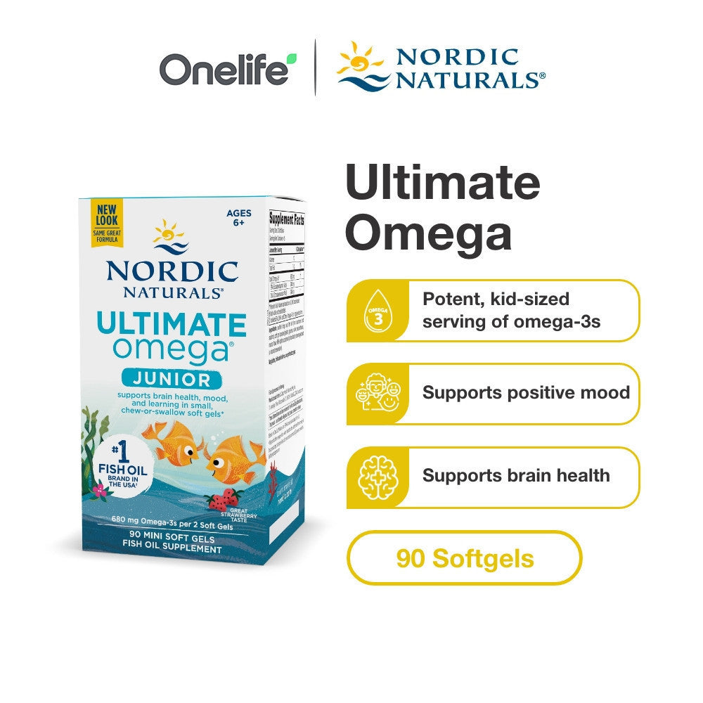 Ultimate Omega Junior (90 mini softgels)