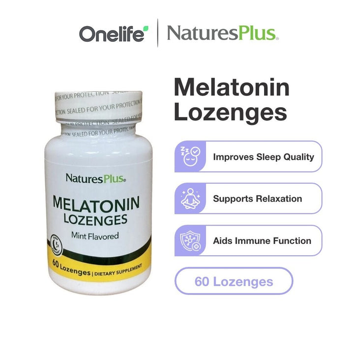Melatonin Lozenges Mint Flavoured 60 Lozenges