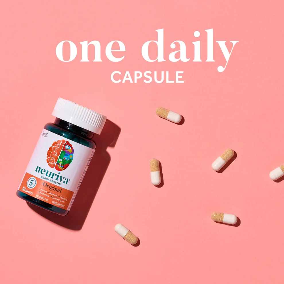 Neuriva Original, Brain Health Supplement with Coffee Cherry Extract &amp; Phosphatidylserine