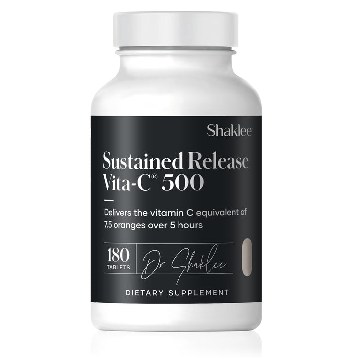 Vita-C 500mg Sustained Release - 180 Tablets