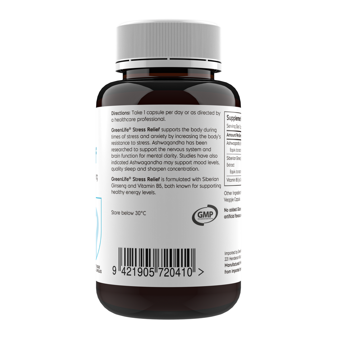 Stress Relief | Ashwagandha + Siberian Ginseng