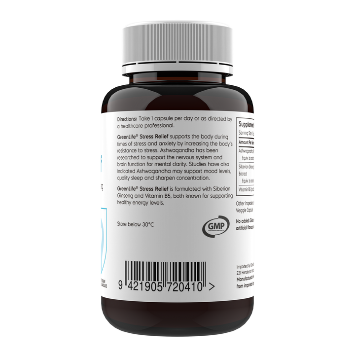 Stress Relief | Ashwagandha + Siberian Ginseng