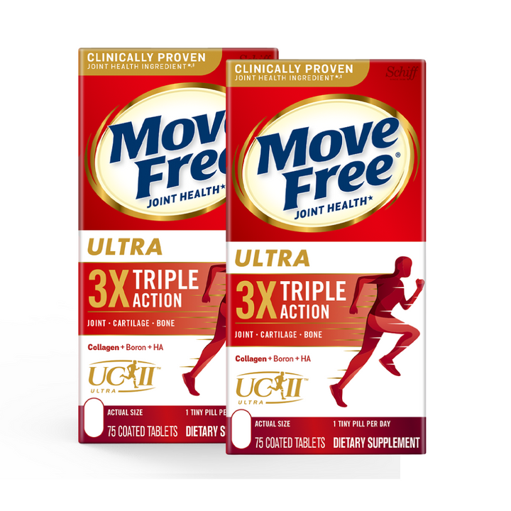 [Bundle of 2 @ 40%] Move Free Ultra 3X Triple Action (75 coated tablets)